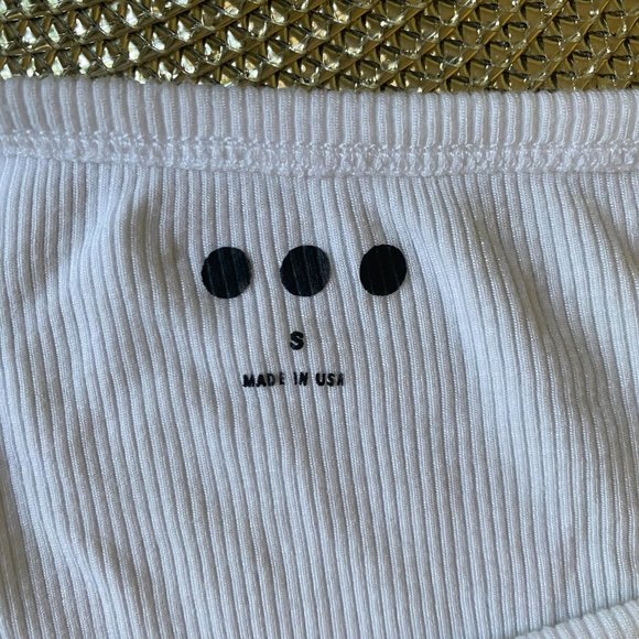 NWOT Three Dots Hilary 3/4 Length Sleeve Tee - Picture 3 of 7